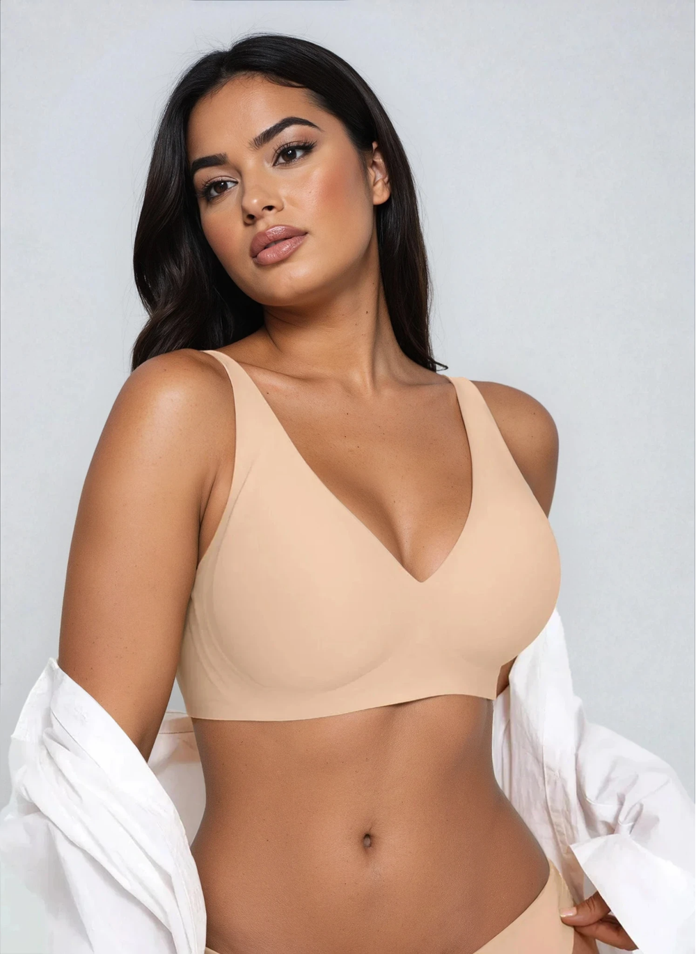 Madam Muse Wireless Lifting Jelly Bra — Natural shape